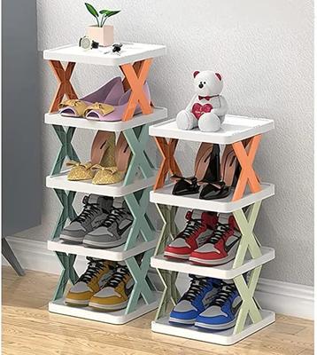 Versatile Multicolor Shoe Rack - 1 Pc with Easy-To-Use Features for Convenient Storage